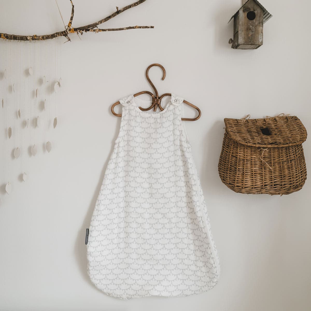 Gigoteuse Gaze Rivoli 0-6 mois été — Maison Charlotte